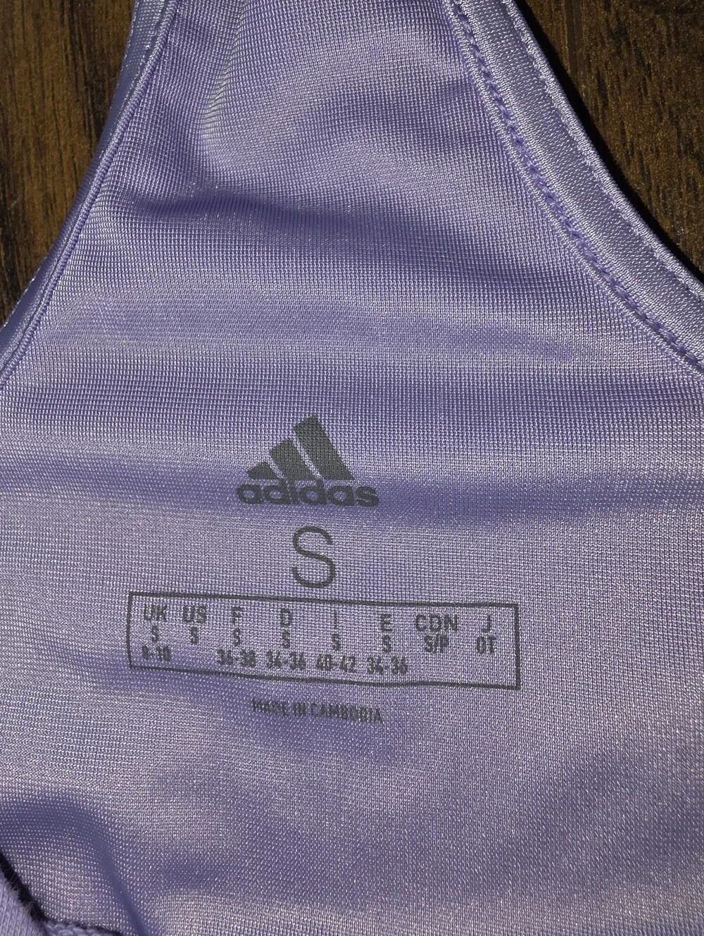 adidas Lilac Athletic Racerback Dress - Picture 3 of 4
